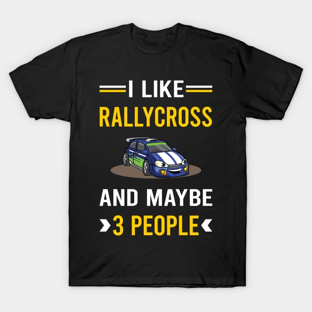 3 People Rallycross T-Shirt by Good Day